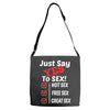 Yes To Sex! Adjustable Strap Totes