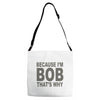 bicause im bob Adjustable Strap Totes