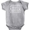 merry elfin christmas Baby Onesie