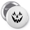 beauty face pumpkin Pin-back button