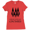 gnomies Ladies Fitted T-Shirt