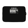 a balanced diet is a beer in each hand Laptop sleeve