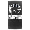 the blues brothers inspired on a mission from god funny Samsung Galaxy S7 Edge Case