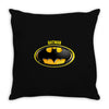 BAT MANA Throw Pillow