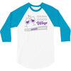 good wine good friends 3/4 Sleeve Shirt