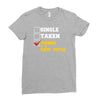 single taken trainin to go super saiyan Ladies Fitted T-Shirt