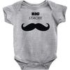 big stache Baby Onesie