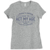 never been this old before Ladies Fitted T-Shirt