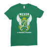 fishing fanatic1 Ladies Fitted T-Shirt