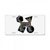 Colorful Cat License Plate