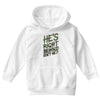 zombie right behind Youth Hoodie