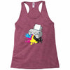 puker printer Racerback Tank