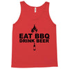eat bbq drink beer Tank Top