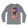 july 4th skull Long Sleeve Shirts