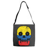 colombia till i die Adjustable Strap Totes