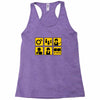 people on the bus Racerback Tank
