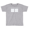 police box for who Toddler T-shirt