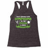 I Love Someone with Lymphoma Cancer to The Moon and Back to Infinity Racerback Tank
