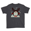 christmas t shirt santa reindeer penguin novelty xmas Youth Tee