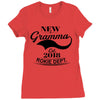 New Gramma 2018 Rokie Dept. Ladies Fitted T-Shirt