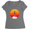 Rocket Women's Triblend Scoop T-shirt
