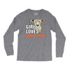 This Girl Loves Her Greyhound Long Sleeve Shirts
