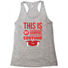 this is my vampire costume Racerback Tank