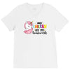 My Unicorn Ate My Homework V-Neck Tee