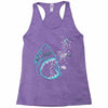 shark attack!!! Racerback Tank