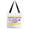 I Love Someone with Bladder Cancer to The Moon &amp; Back to Infinity Tote Bags