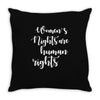 womens rights are human rights Throw Pillow