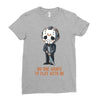 no one wants to play with me Ladies Fitted T-Shirt