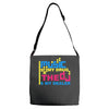 music is my drug Adjustable Strap Totes