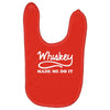 whiskey made me do it funny Baby Bibs