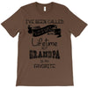 i ve been called a lot of names in my lifetime but grandpa is my favor T-Shirt