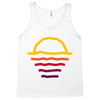sunset line Tank Top