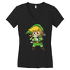 blowing bits Women's V-Neck T-Shirt