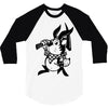 black rabbit 3/4 Sleeve Shirt