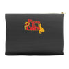 pizza and cats Accessory Pouches