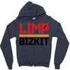 limp bizkit black logo Zipper Hoodie
