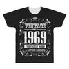 vintage made in 1969 perfectly aged a living legend All Over Men's T-shirt