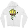 exotic butter disco Zipper Hoodie