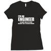 engineer funny Ladies Fitted T-Shirt