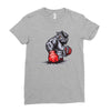 mma bulldog final Ladies Fitted T-Shirt