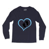 Baby Boy with Heart Any Name Customized Long Sleeve Shirts