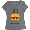 best Women's Triblend Scoop T-shirt