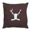 bad human Throw Pillow