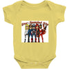 star spangled hammered Baby Onesie