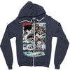 hook jaw 1, ideal gift or birthday present Zipper Hoodie