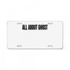 all about ghost License Plate